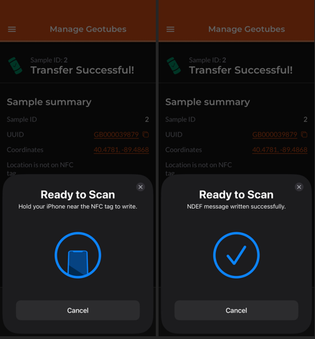 scan geotube with phone.PNG